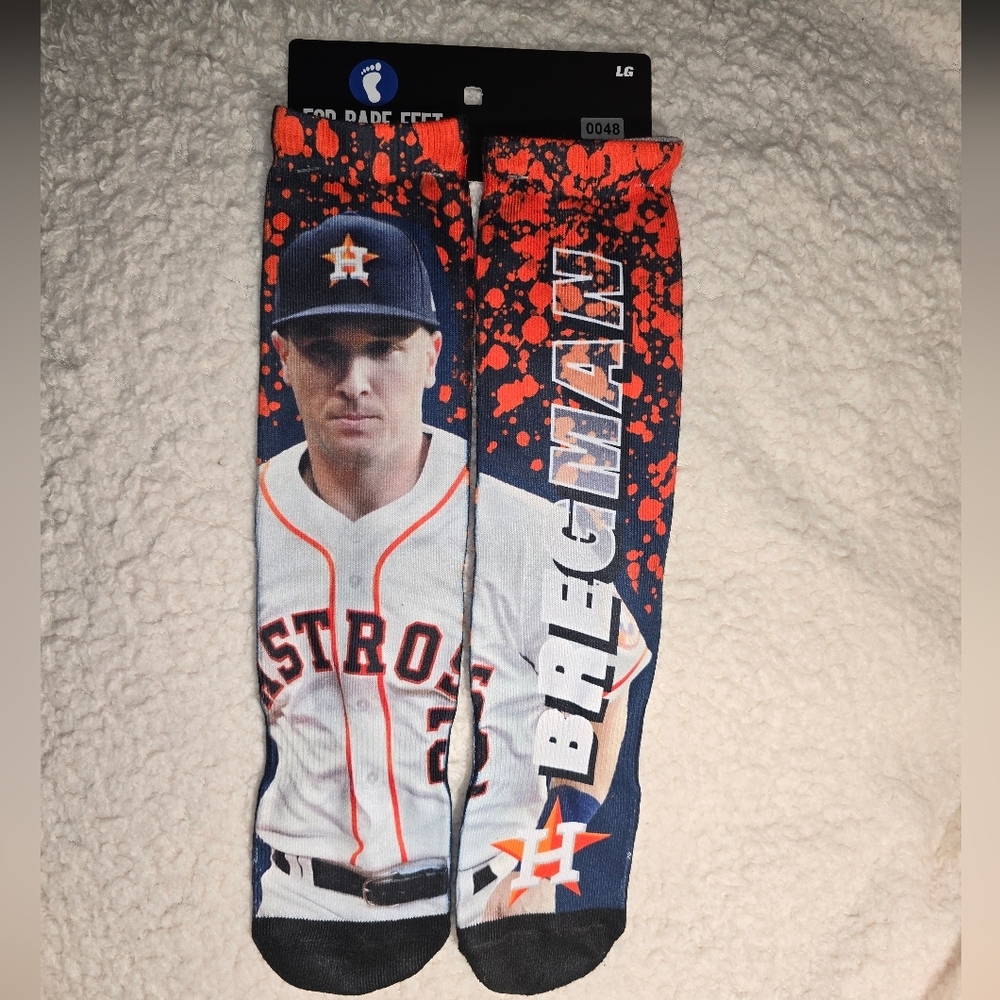 Houston Astros Themed Socks